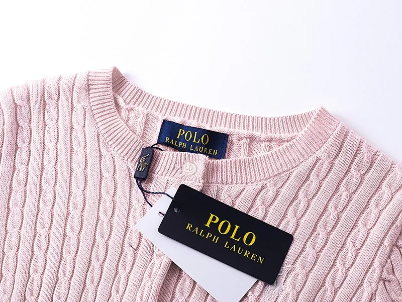 Style number: 2501 P200 Polo Ralph Lauren sweater Pony embroidered cable style single-breasted long-sleeved knit Color: White Pink Black Navy Gray Size: S (90-100) m (110-120) L (130-140) xL (150-160)